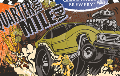 Blue Hills Brewery Package Design